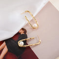 Metal Irregular Earrings - Viexta