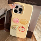 Graffiti 3D Oil Painting Fruit iPhone Case - Viexta