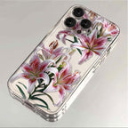 Versatile Flower Transparent TPU iPhone Case