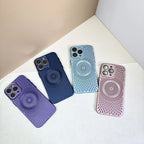 Heat Dissipation Network Shell Magnetic iPhone Case - Viexta