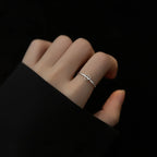 Hollowed-out Heart-shaped Ring - Viexta