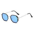 Large Frame Slim Sunglasses - Viexta