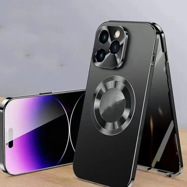magnetic-iphone-case-with-anti-peep-metal-clip-leakage-tag - Viexta