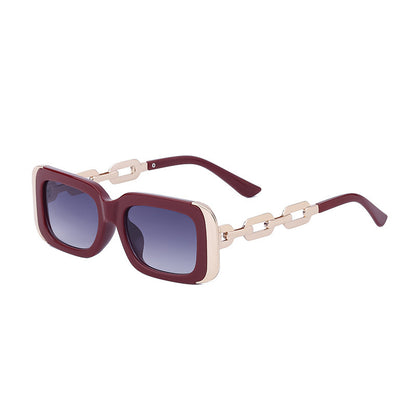 Square-framed Feminine Sunglasses