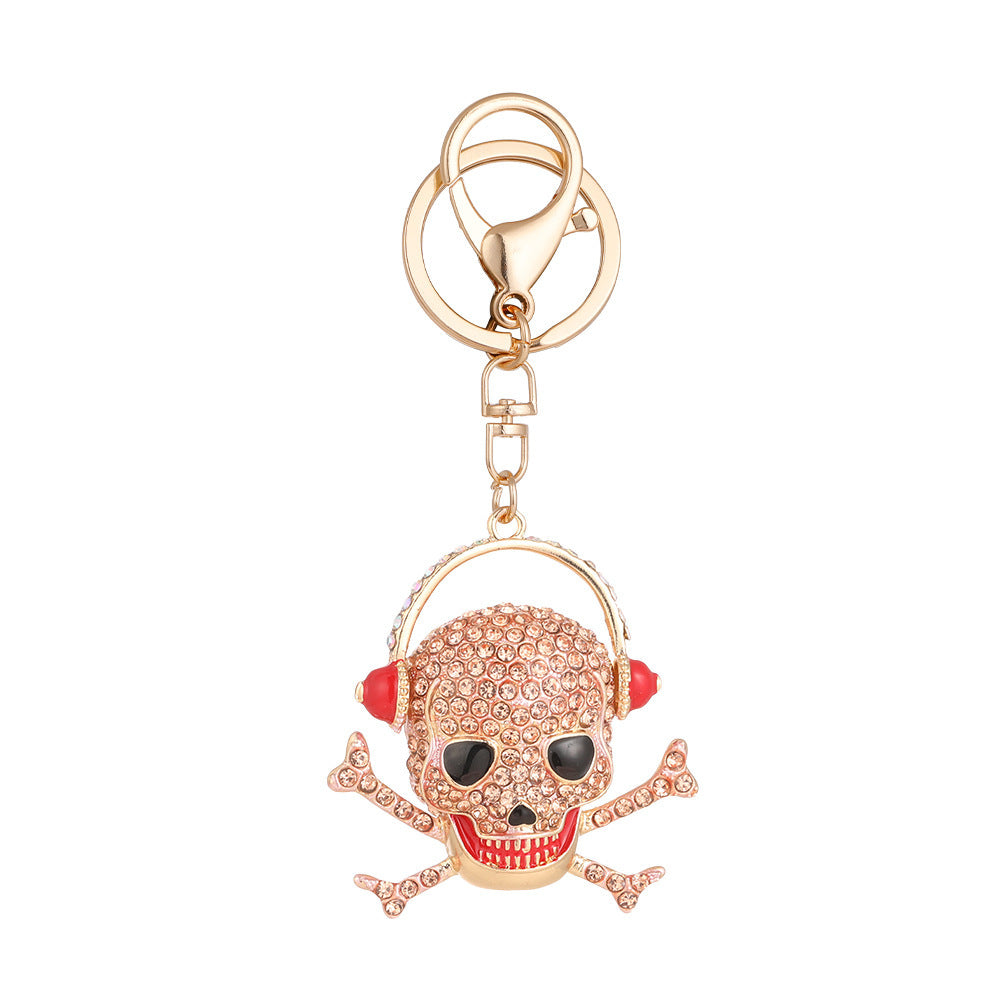 Versatile Skeleton Car Keychain Pendant