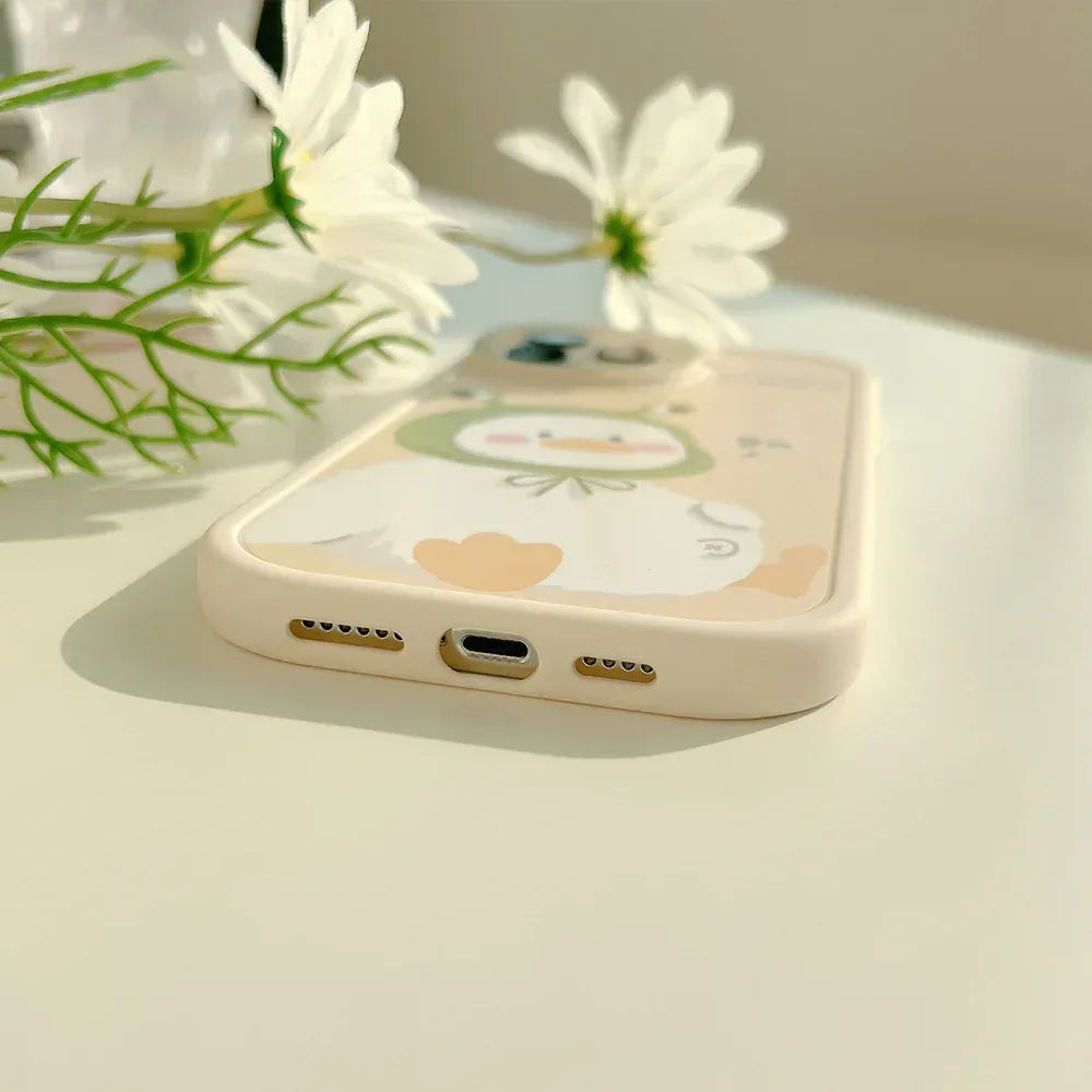 Daimeng Cute Duck iPhone Case - Viexta