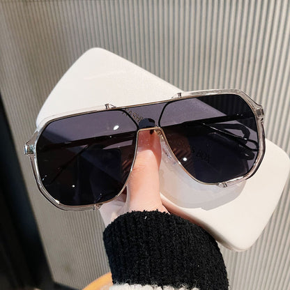 Double Beam Integrated Sunglasses