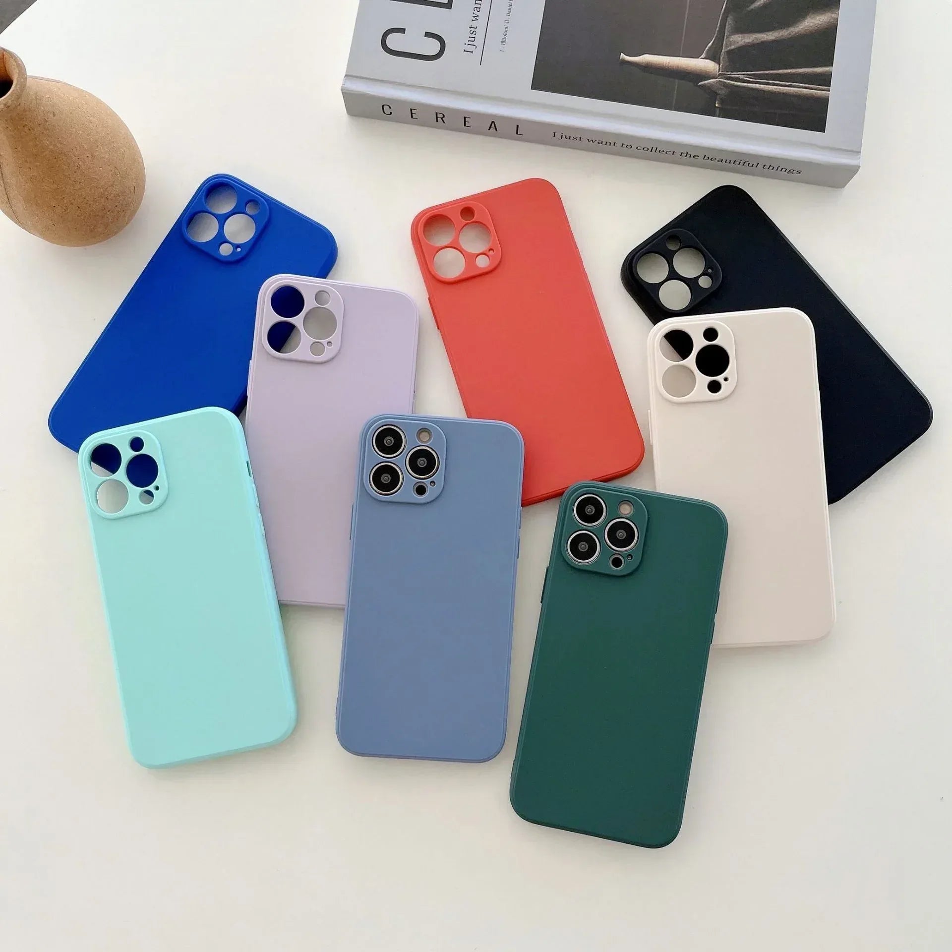 Frosted Straight Edge iPhone Case - Viexta