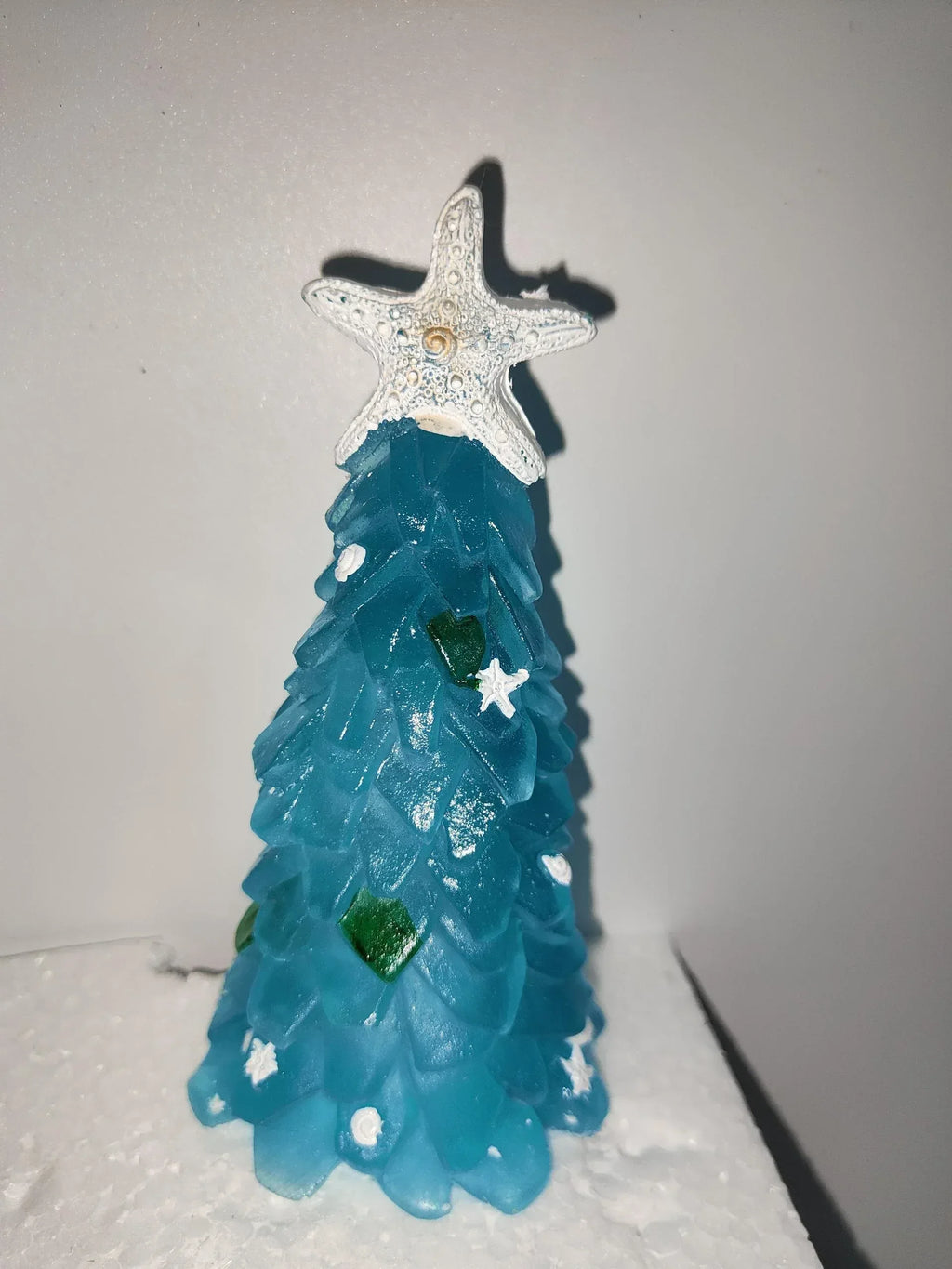 diy-christmas-decoration-blue-christmas-tree-glass-creative-unique-decoration - Viexta