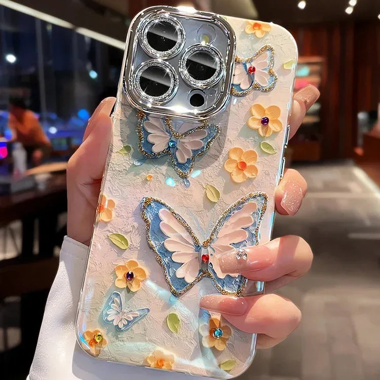 oil-painting-butterfly-iphone-case - Viexta