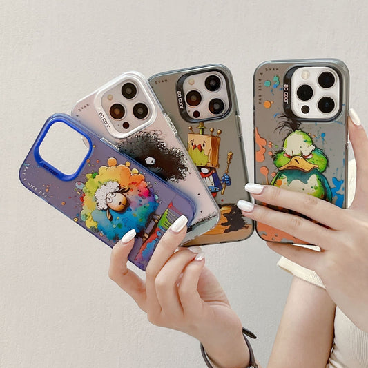 2d Cartoon iPhone Case