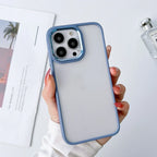 Electroplated Transparent Frosted iPhone Case - Viexta