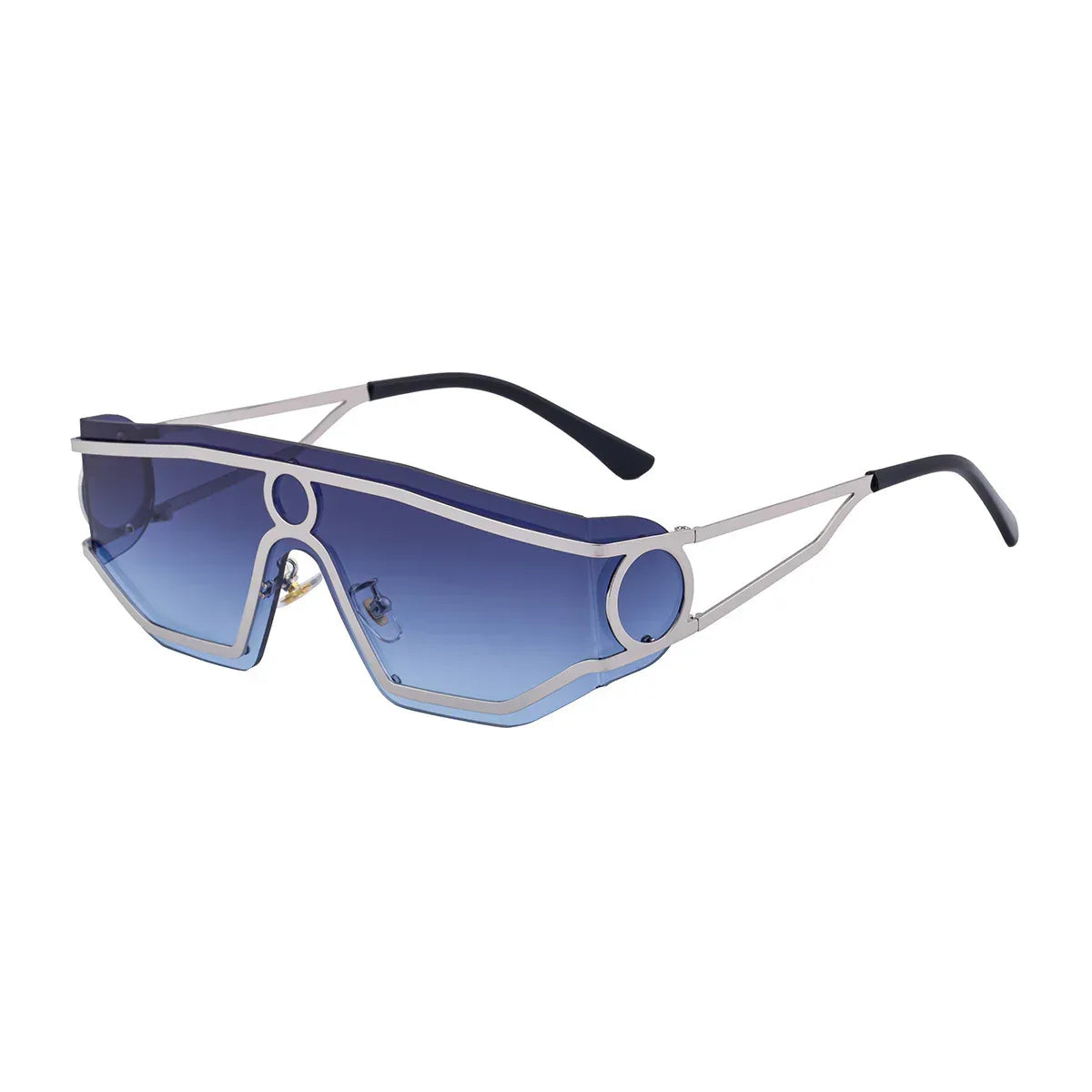 One Piece Mirror Sunglass - Viexta