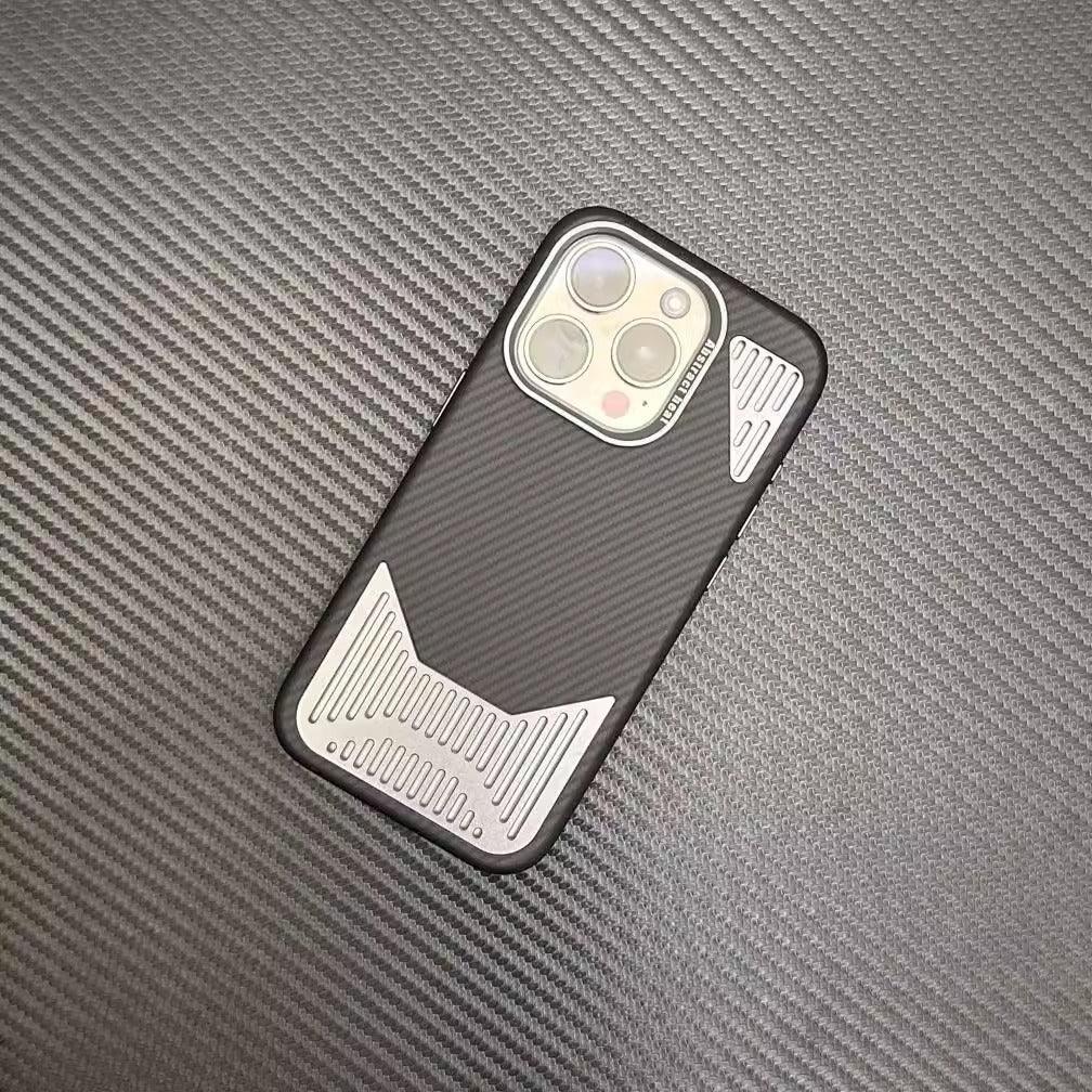 Carbon Fiber Drop-resistant iPhone Cover - Viexta