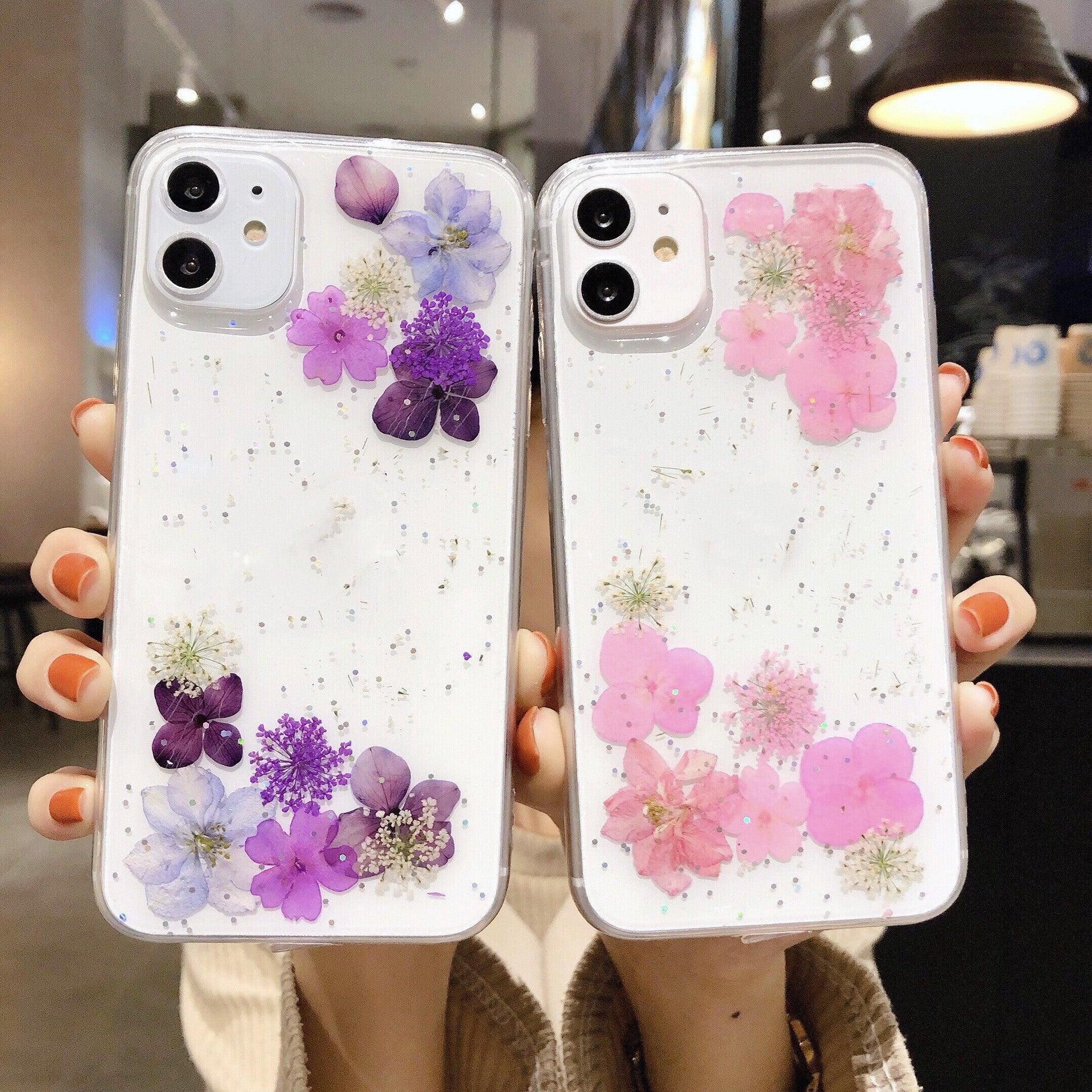 Epoxy Dried Flower iPhone Case - Viexta
