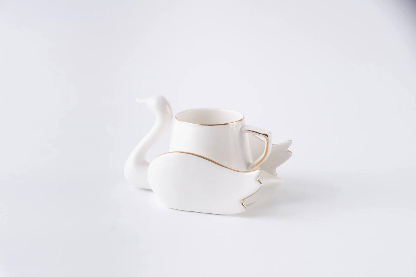 Creative Swan Ceramic Coffee Cup