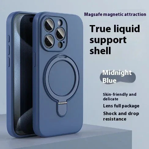 Liquid Silicone Magnetic iPhone Case - Viexta