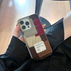 Denim Canvas Stitching iPhone Case - Viexta