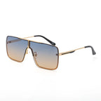 trendy-metal-large-square-one-piece-sunglasses - Viexta
