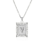stainless-steel-initial-necklace - Viexta