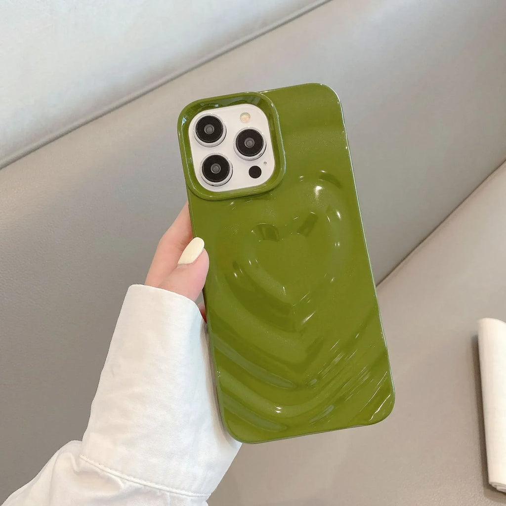 Love Wave Pleated iPhone Cover - Viexta