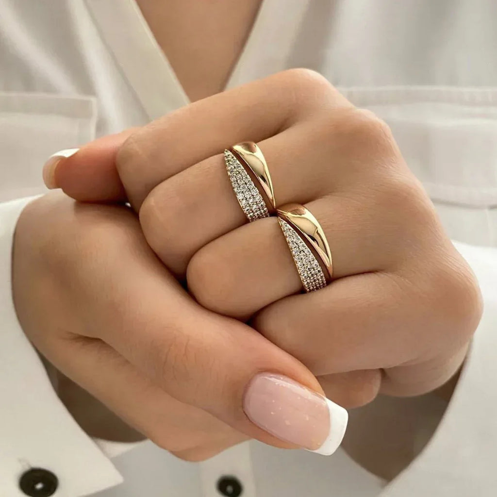 Butterfly Personality Multi-layer Ring - Viexta