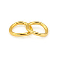 brass-plated-18k-glossy-ring - Viexta