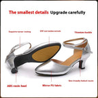 Latin Soft Bottom Heels - Viexta