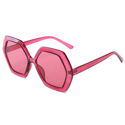 Round retro fashion UV sunglasses