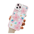 Flower All-inclusive Silicone Transparent iPhone Case - Viexta