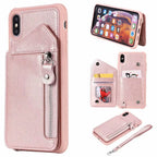 zipper-wallet-case-with-stand-tpu-anti-fall-shell-case - Viexta