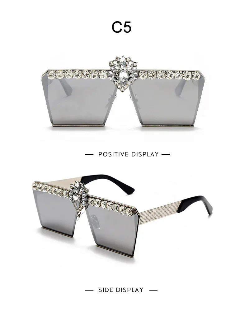 Ladies Fashion Square Sunglasses - Viexta