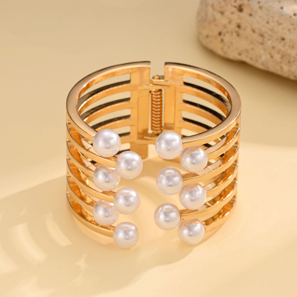 Symmetrical Pearl Bracelet For Women
