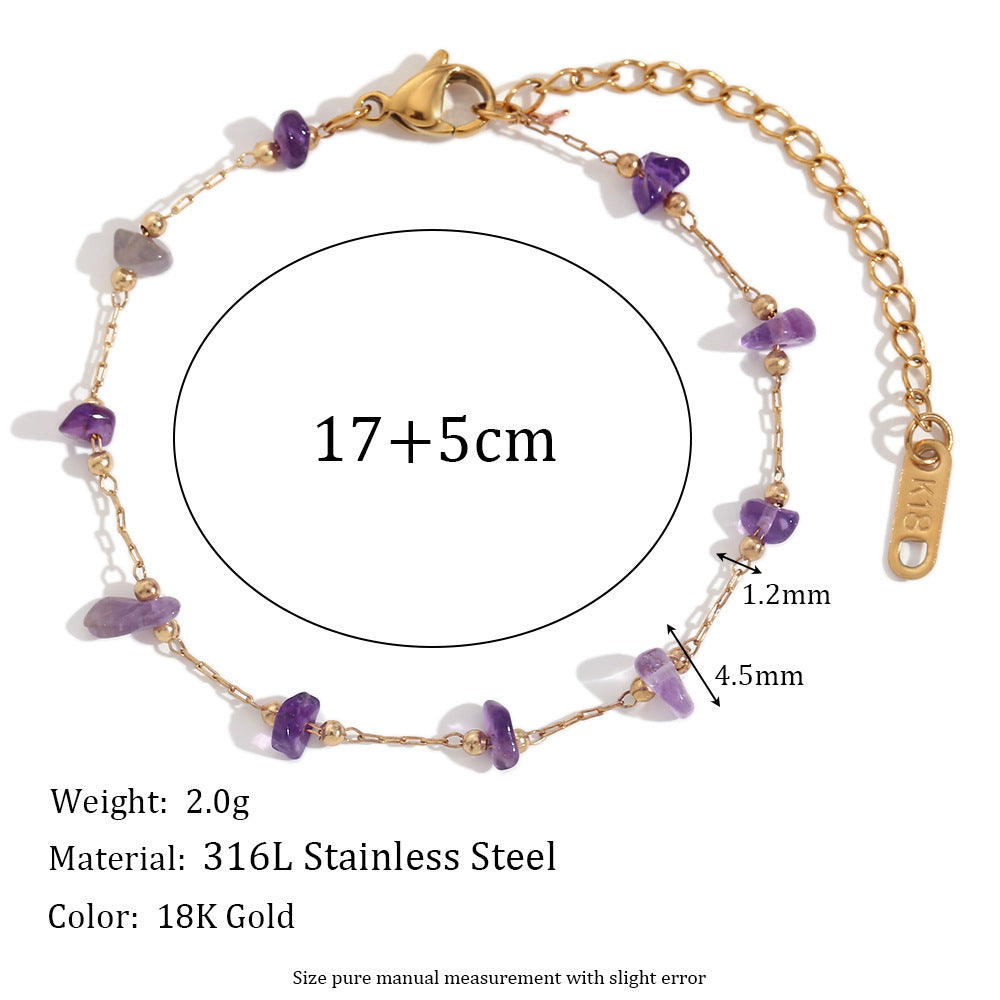Natural Pebble Handmade Bracelet