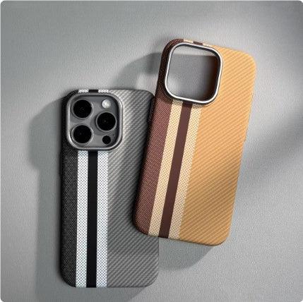 Magnetic Carbon Fiber Drop-resistant iPhone - Viexta