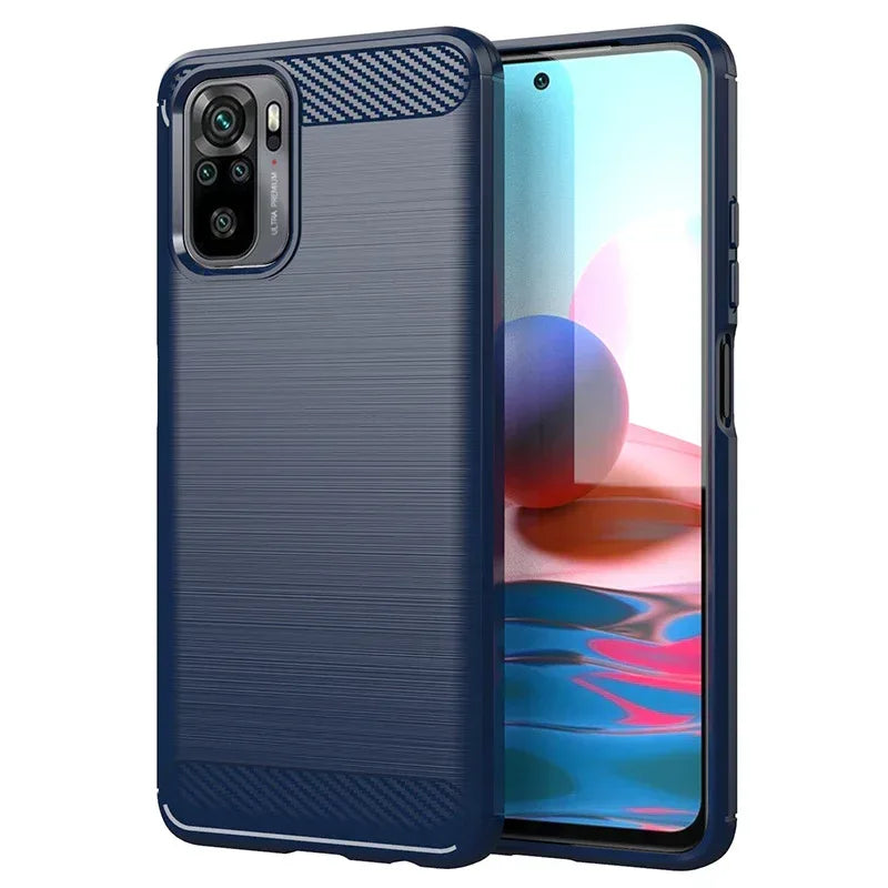 Redmi Silicone Full-body Brushed Anti-drop Phone Case - Viexta