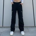 Trendy Women's Loose Street Trousers - Viexta