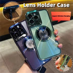Electroplated Phone Case Luxury CD Pattern for IPHONE - Viexta