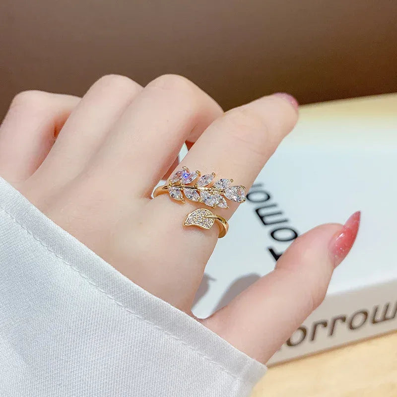 Double Layer Zircon Ring - Viexta