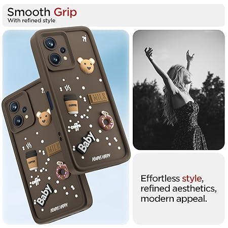 Cartoon 3D Bear Silicone case for for Realme 9 4G / Realme 9 Pro Plus 5G - Viexta