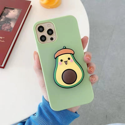 Cute Fruit Holder iPhone Case