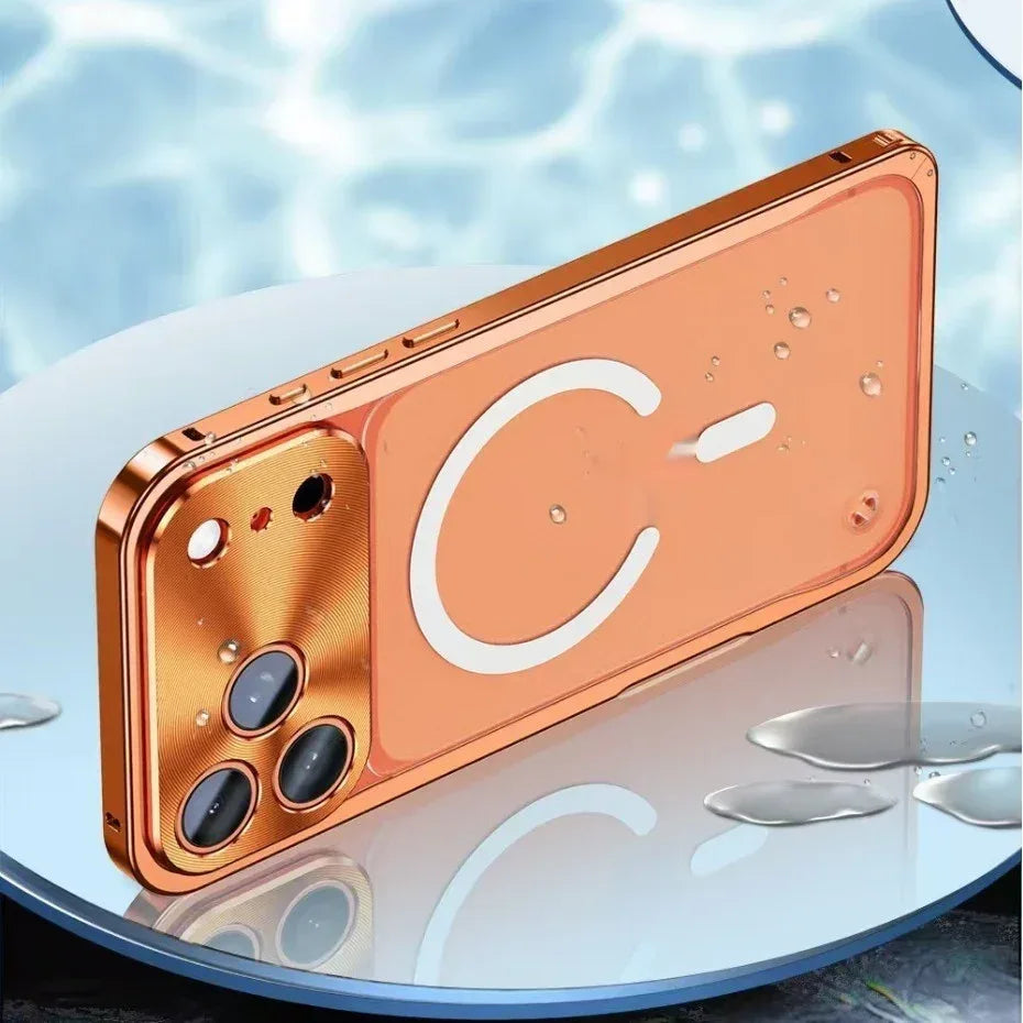 Precision-milled Matte Magnetic iPhone Case With Metal Edge - Viexta