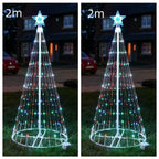 Multi Color LED Animated Outdoor Christmas Tree Lights