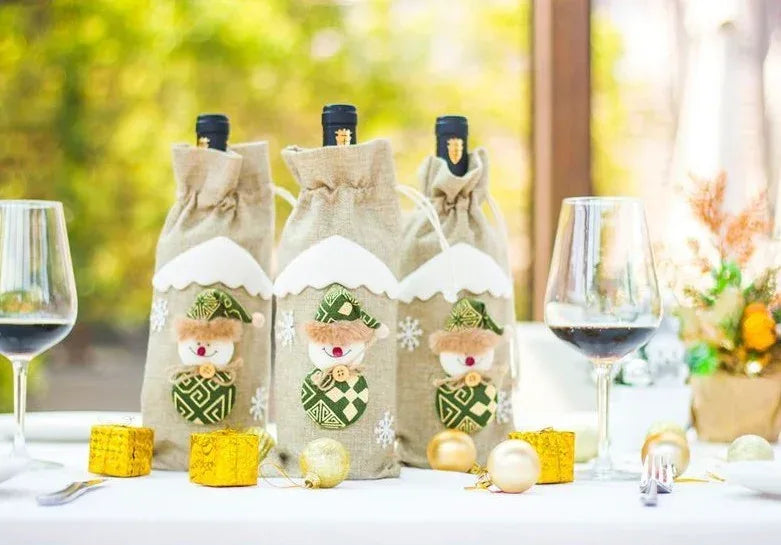 christmas-decorations-christmas-wine-bottle-socks - Viexta