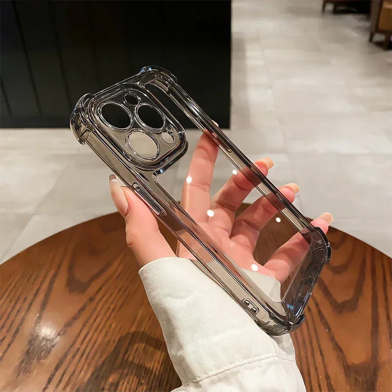 transparent-fine-hole-acrylic-11-iphone-case - Viexta