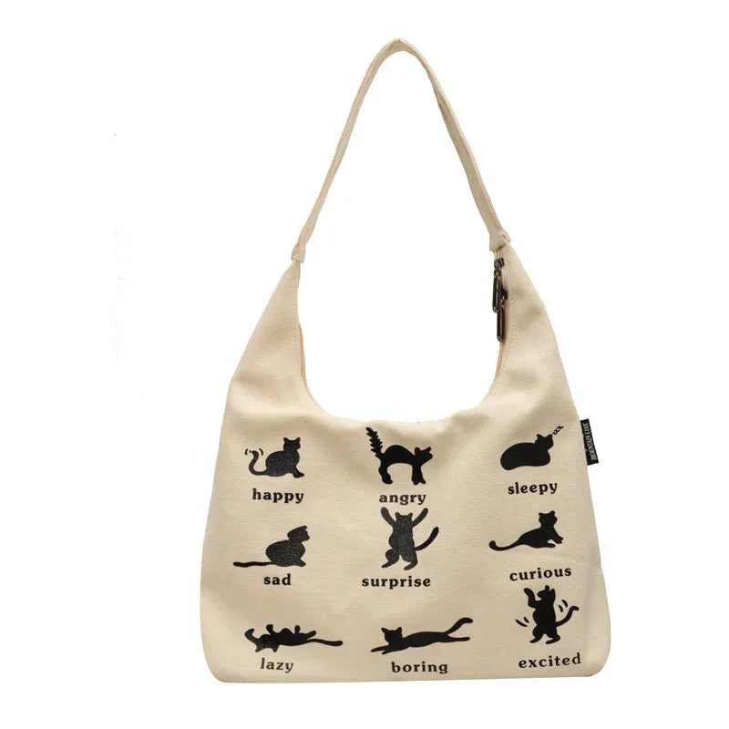 canvas-womens-one-shoulder-handbags - Viexta