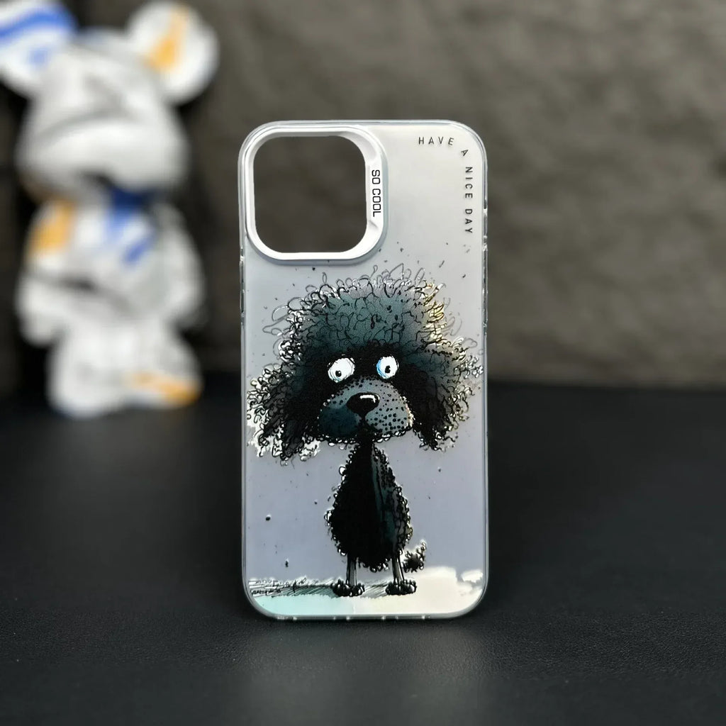 Silver Cat iPhone Case - Viexta