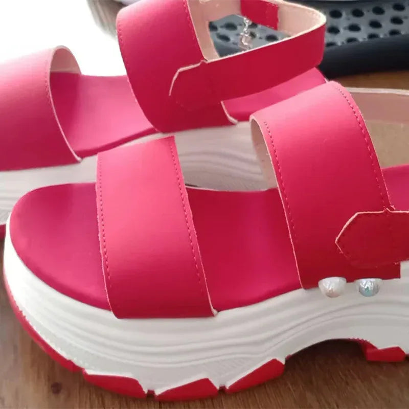 Casual Double-strap Summer Sandals - Viexta