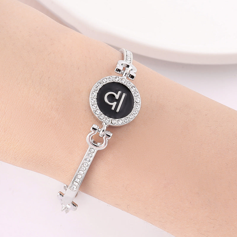 Stainless Steel 12 Constellation Bracelet