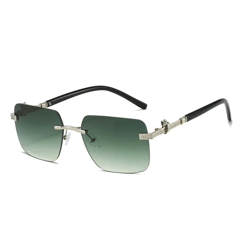 frameless-trimming-leopard-snake-sunglasses - Viexta